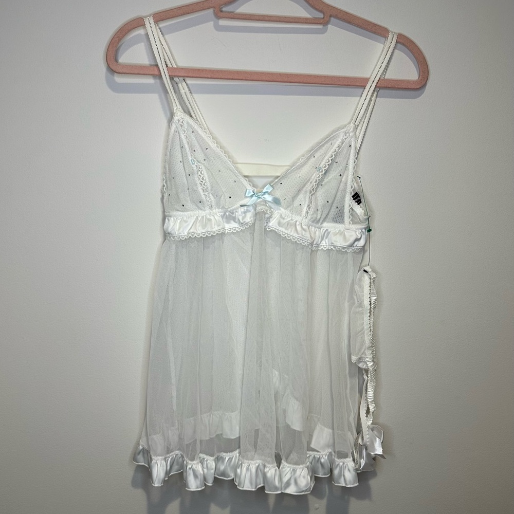 victoria’s secret sexy little things lingerie and garter set size small